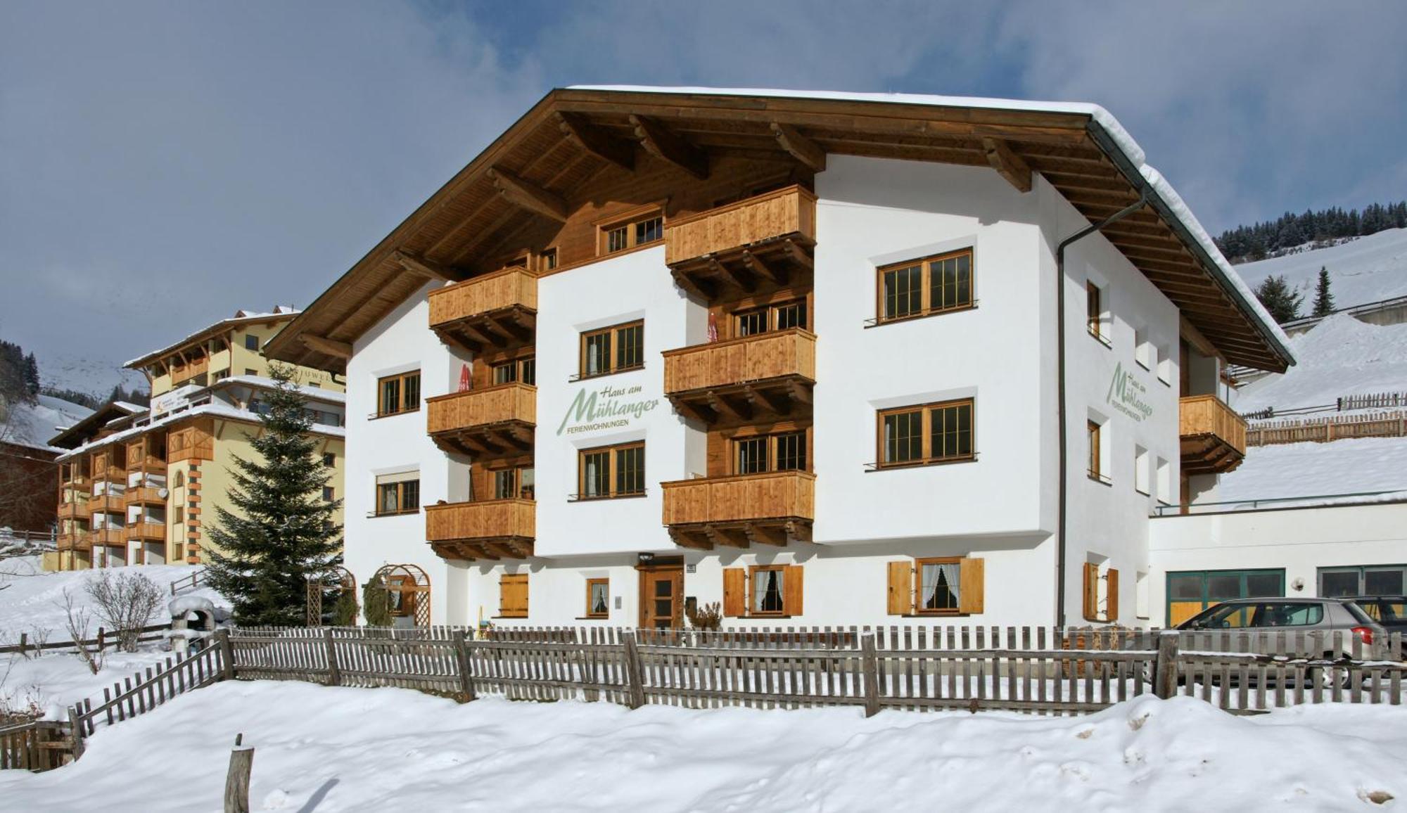 Ferienwohnung Haus am Mühlanger Serfaus Exterior foto